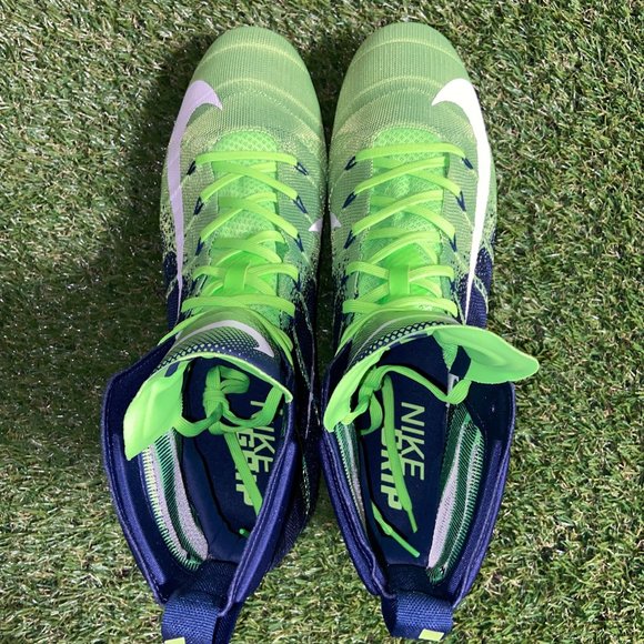 Nike Vapor Untouchable 3 Elite Flyknit Cleats AO3006-400 Seahawks Men\'s NEW main image 6